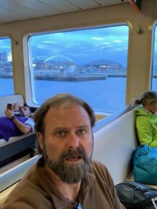 john sotter travelling to bainbridge island in the seattle