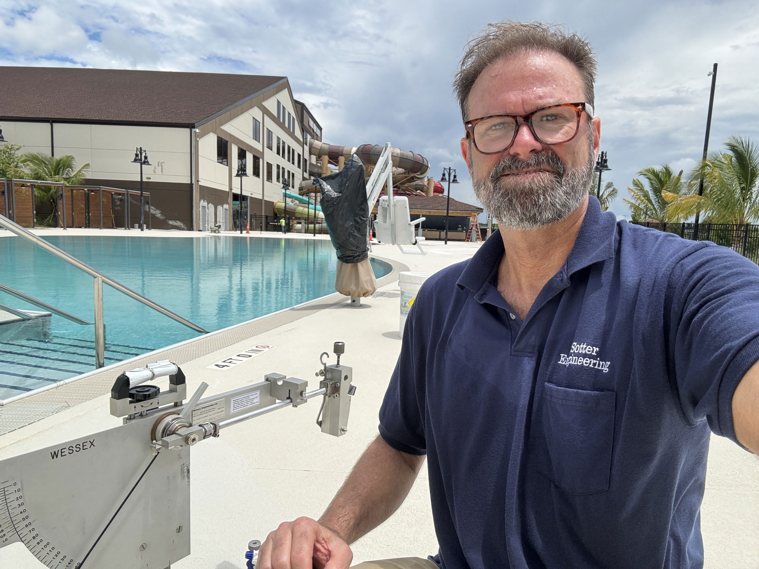 Naples Florida testing slip resistance DCOF with pendulum